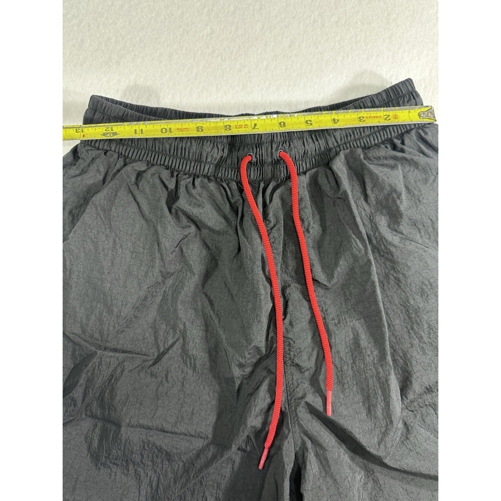 Jordan Brand Men's Black Athletic Shorts Size Large Mesh Lined Logo Print - Picture 5 of 8